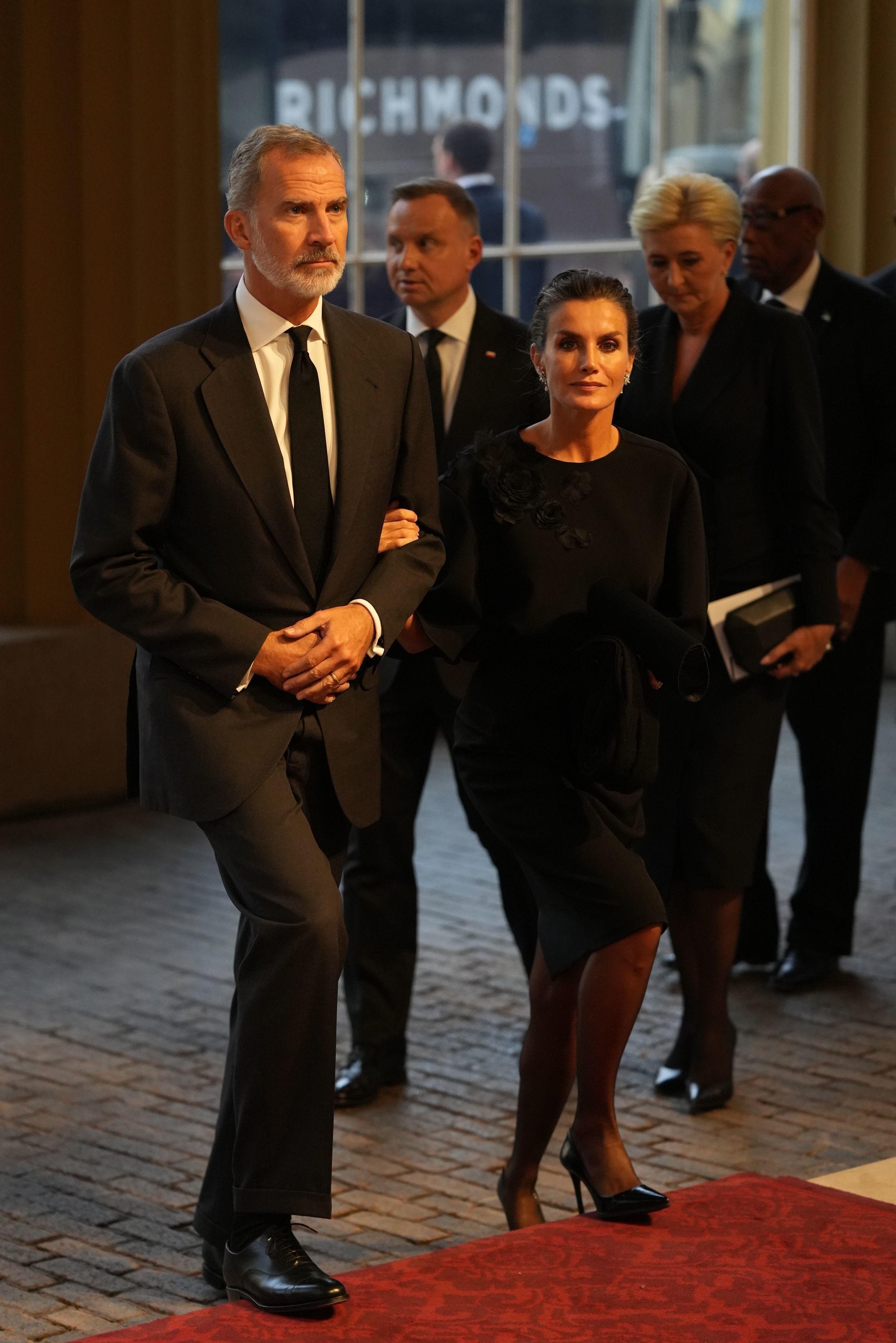Spain's King Felipe VI and Queen Letizia.