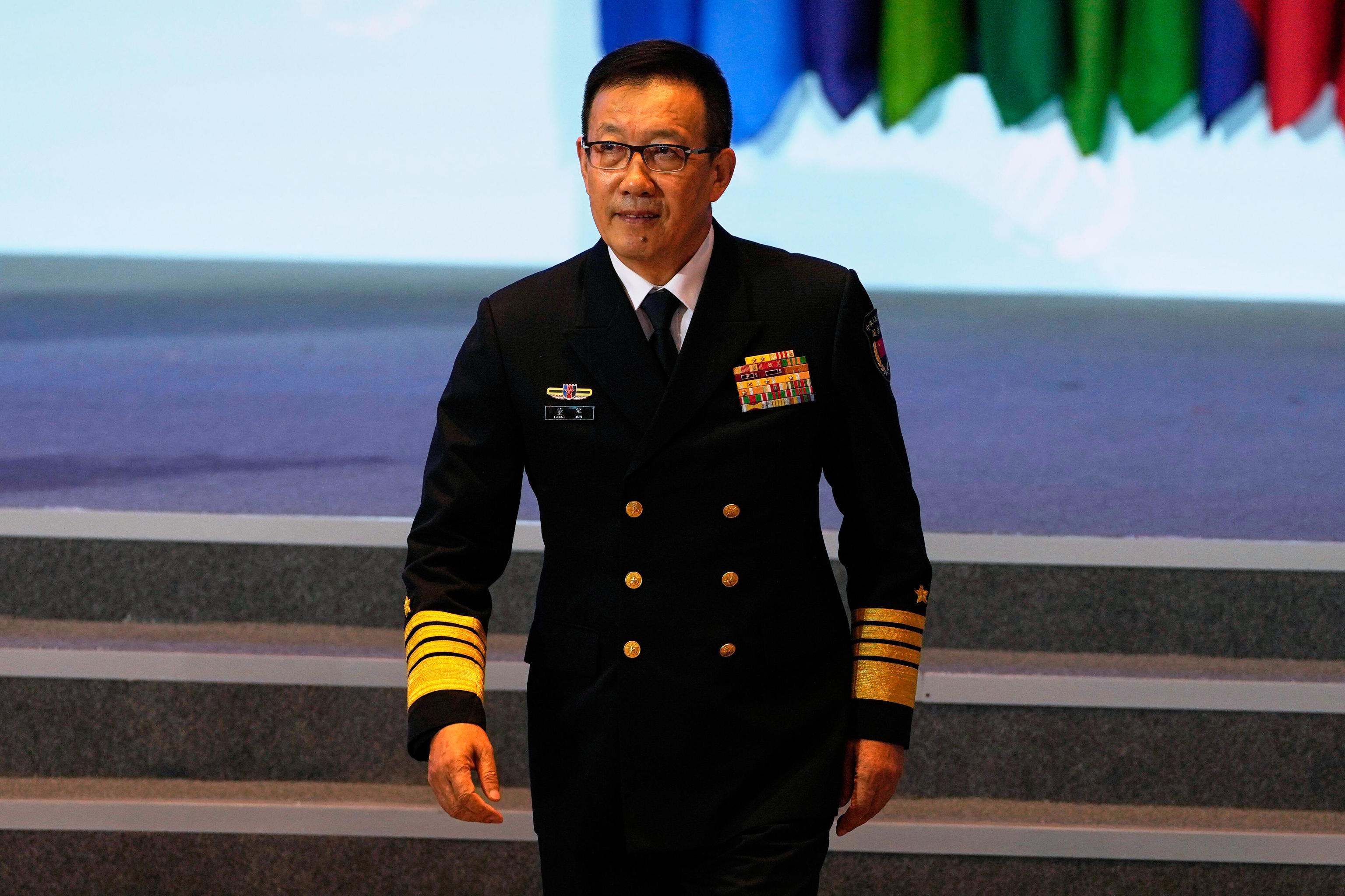 Chinese Defense Minister Dong Jun.
