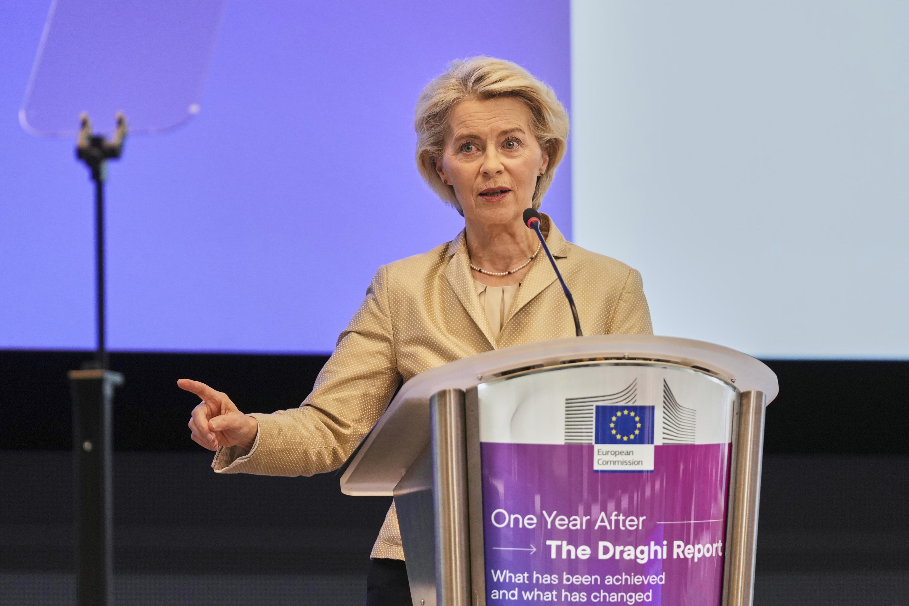 European Commission President Ursula von der Leyen.