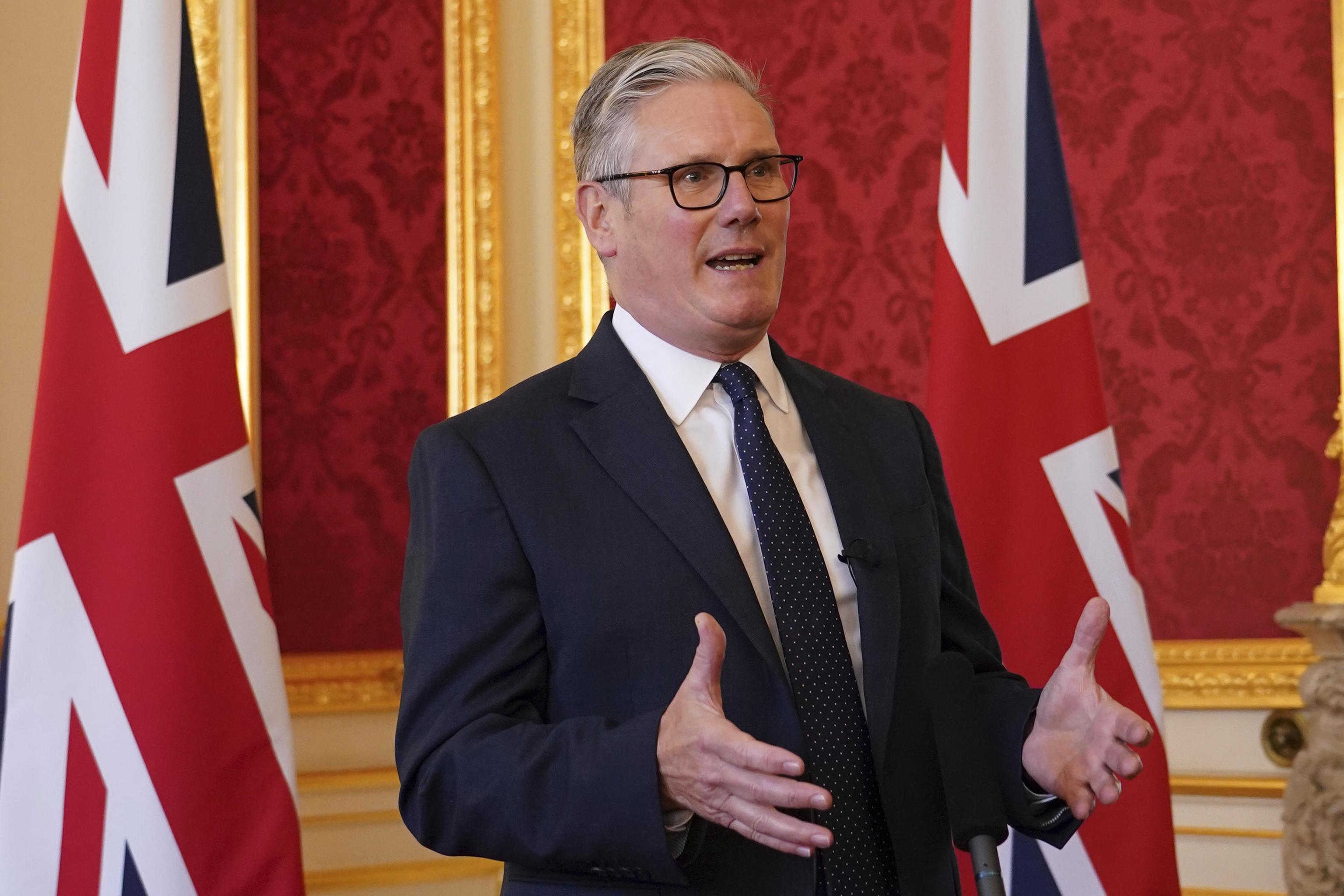 British Prime Minister Starmer.