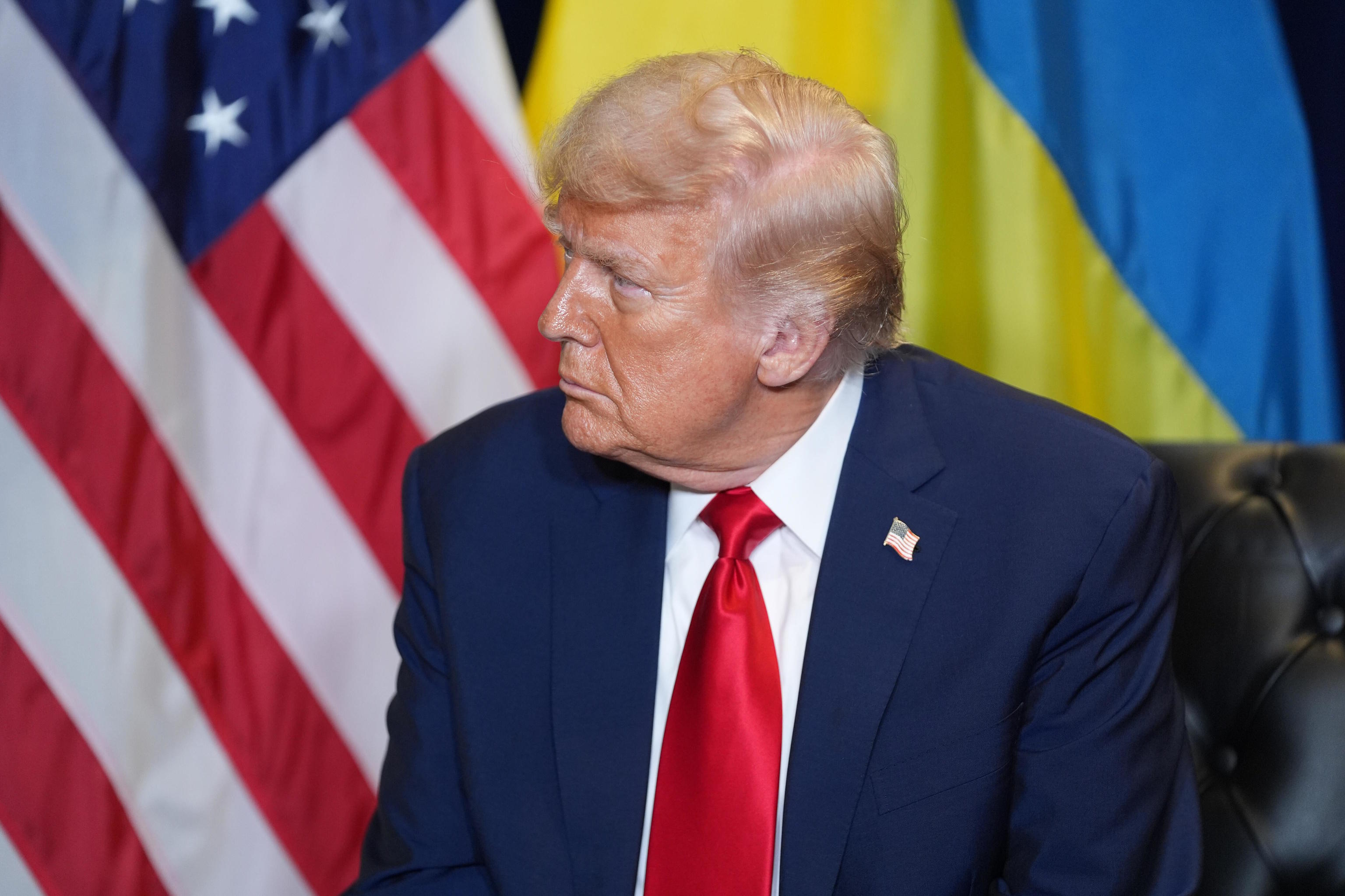 The President of the US, Donald Trump.