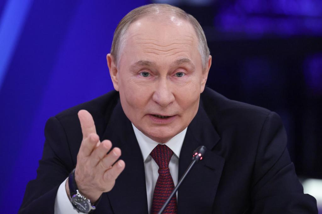 Russian President Vladimir Putin