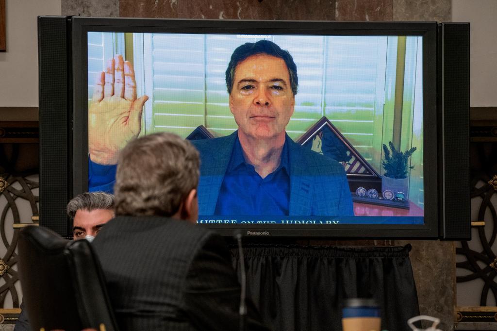 Former FBI Director James Comey.