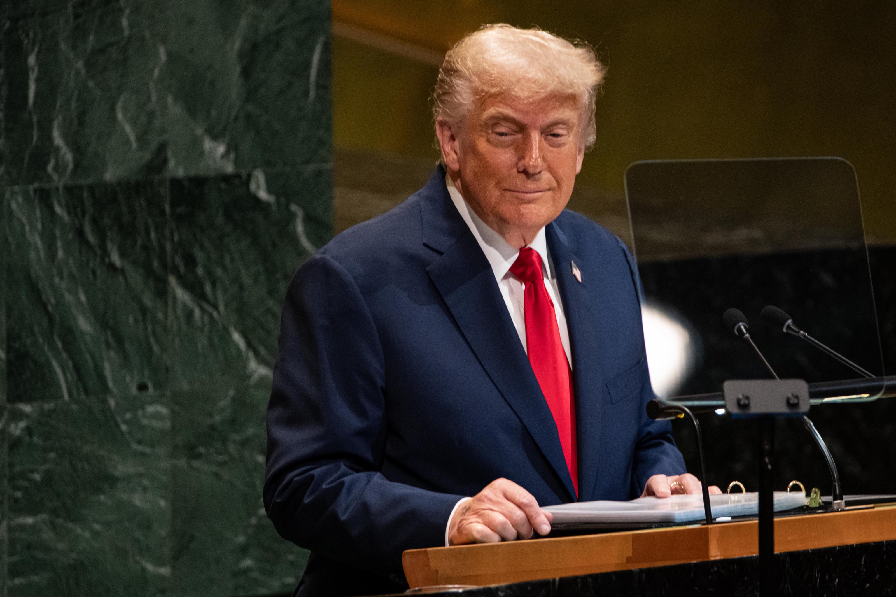 US President Donald Trump.