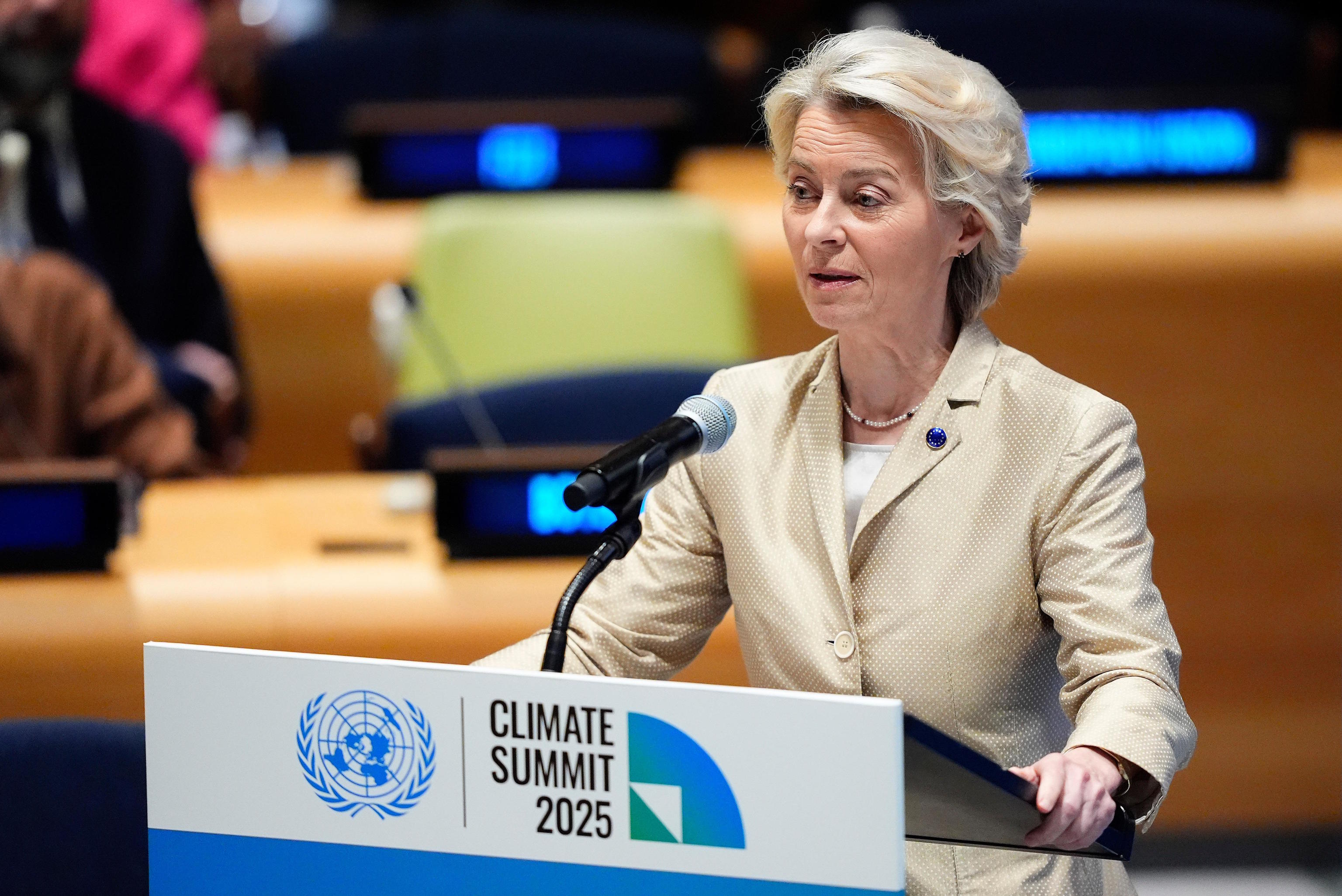 European Commission President Ursula von der Leyen.