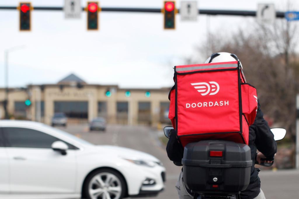 A food delivery rider.