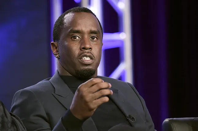 Sean 'Diddy' Combs, on a TV show in 2018.