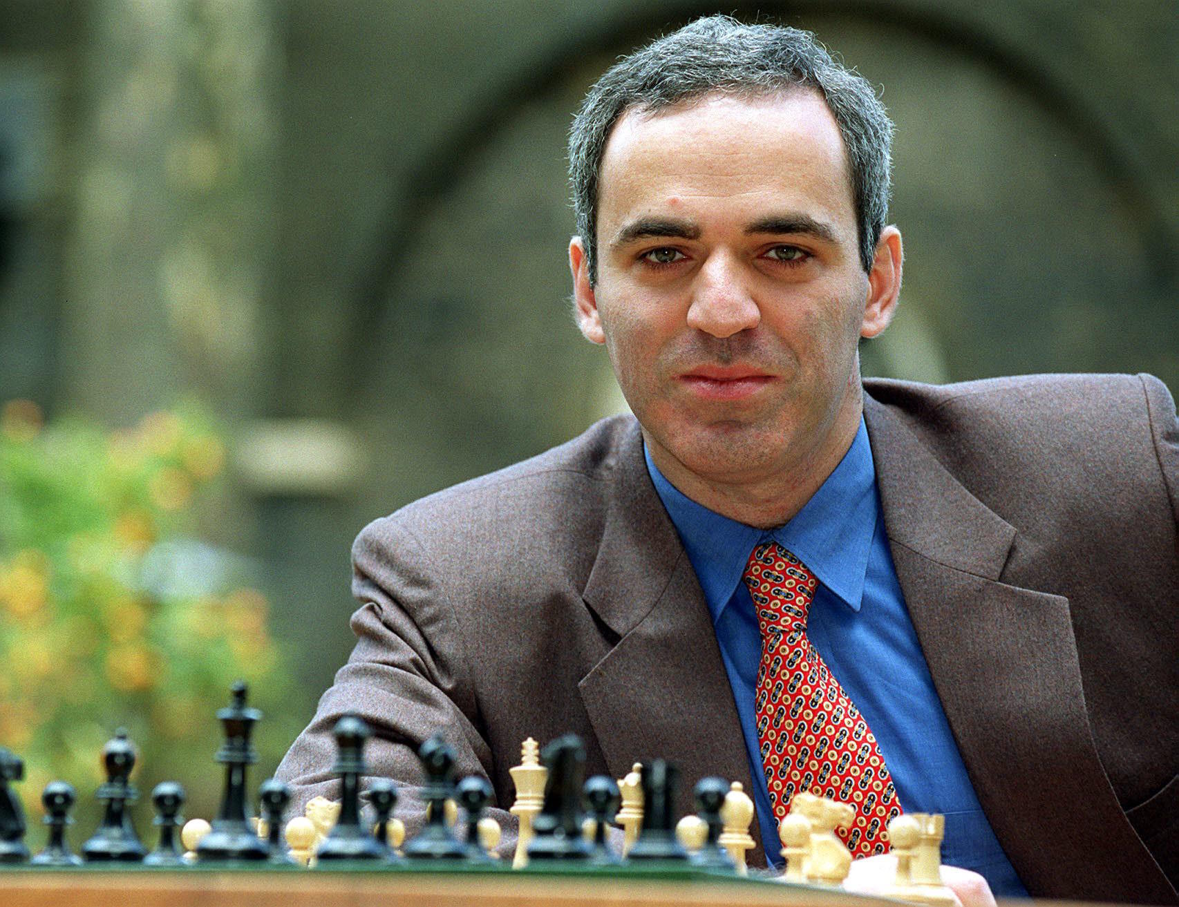 Gary Kasparov in 2000.