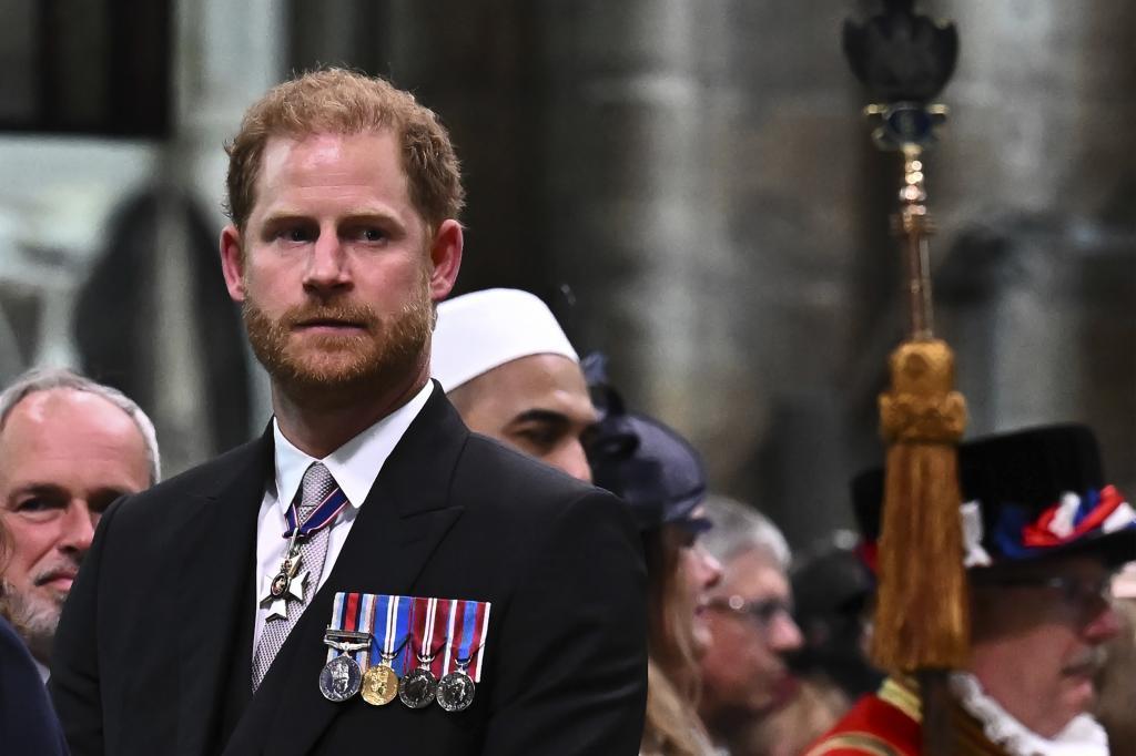 Britain's Prince Harry, Duke of Sussex