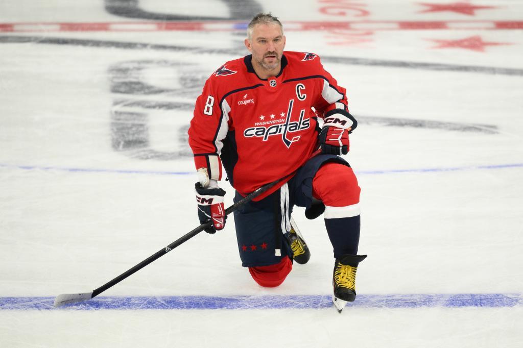 Washington Capitals left wing Alex Ovechkin.