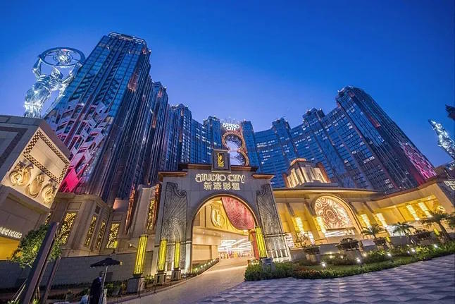 A tourist hospital within a luxury resort, which is inside a casino, the Studio City in Macao.