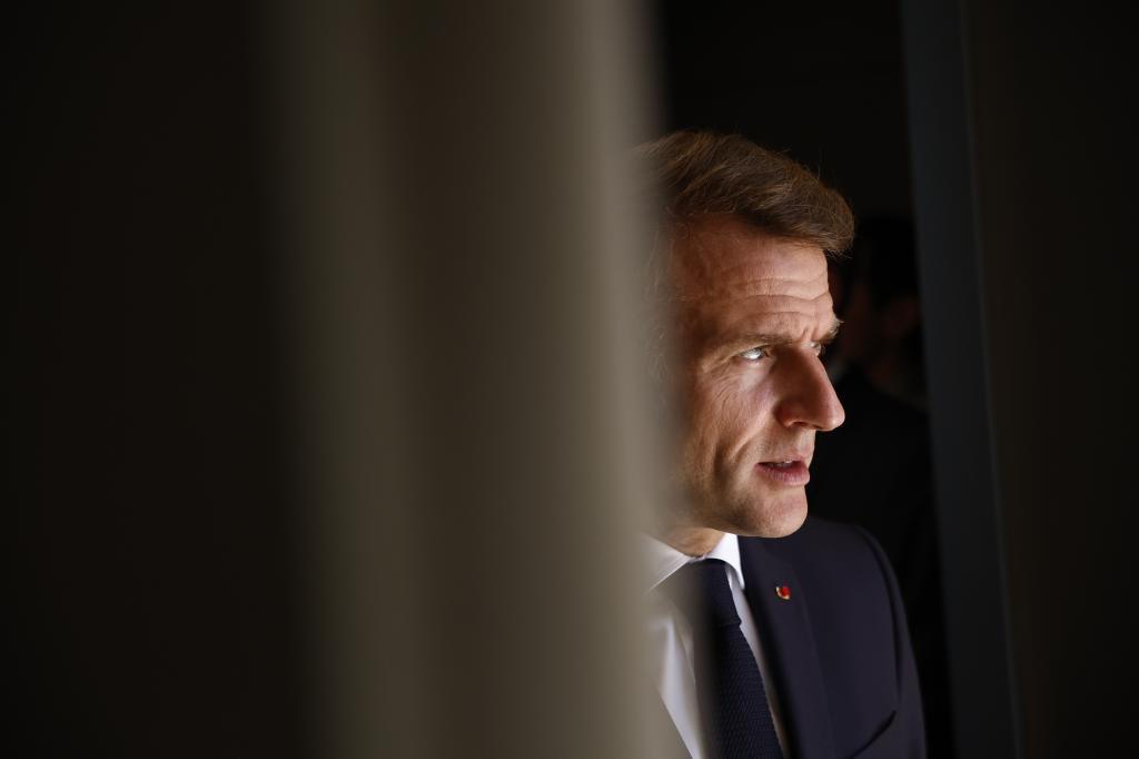 French President Emmanuel Macron.