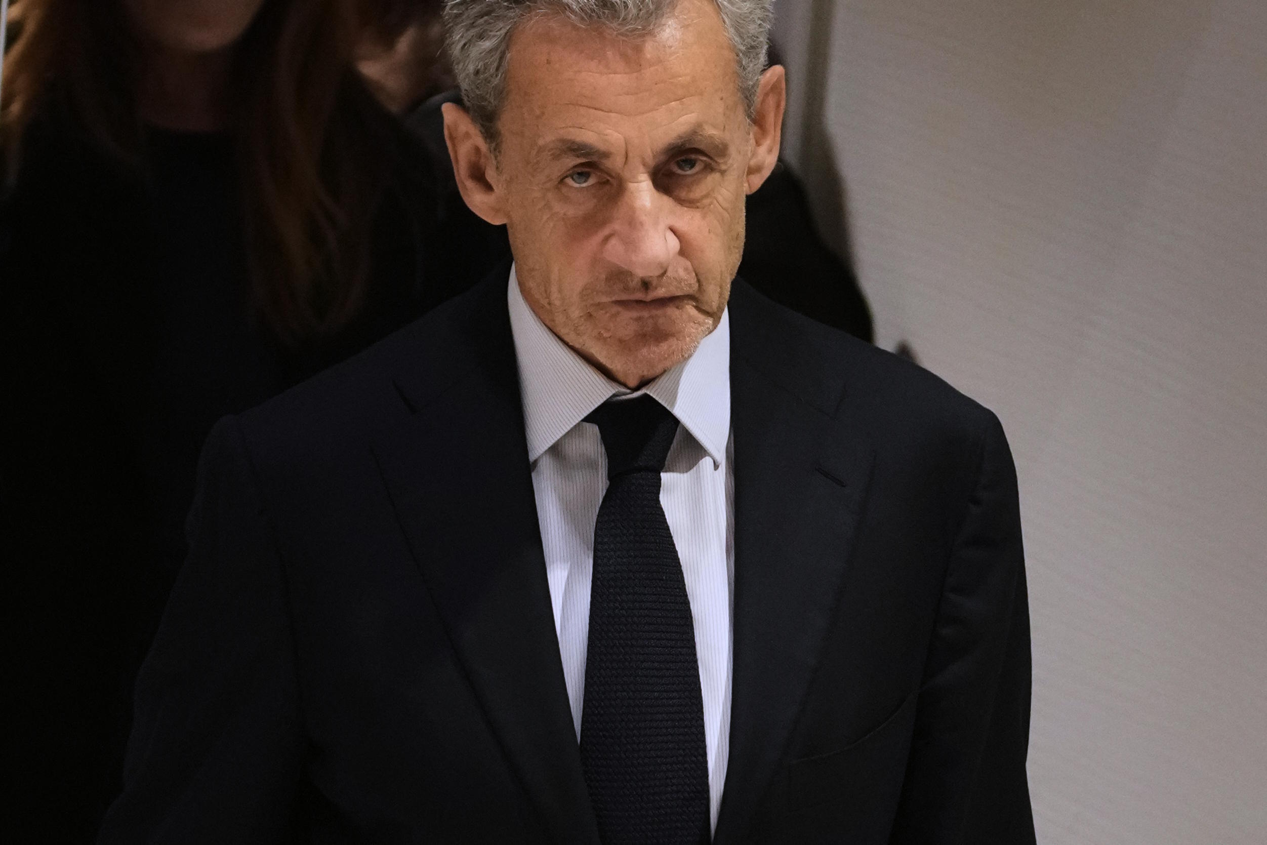 Former President Nicolas Sarkozy.