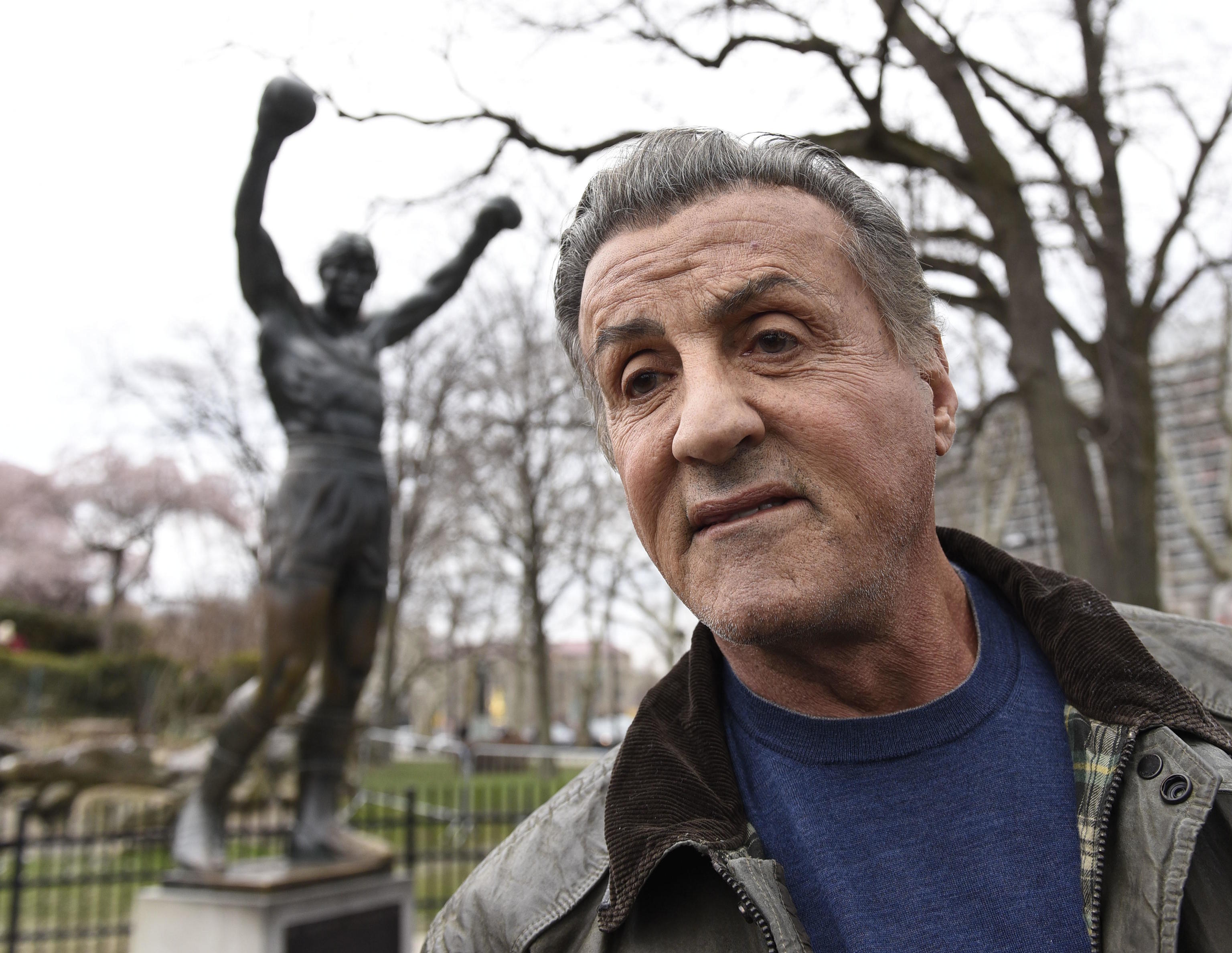 Sylvester Stallone.