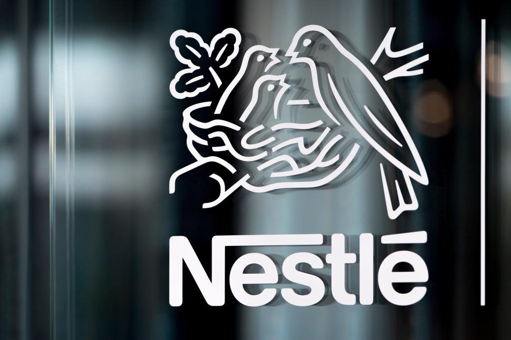 Nestle's logo is displayed on a window.