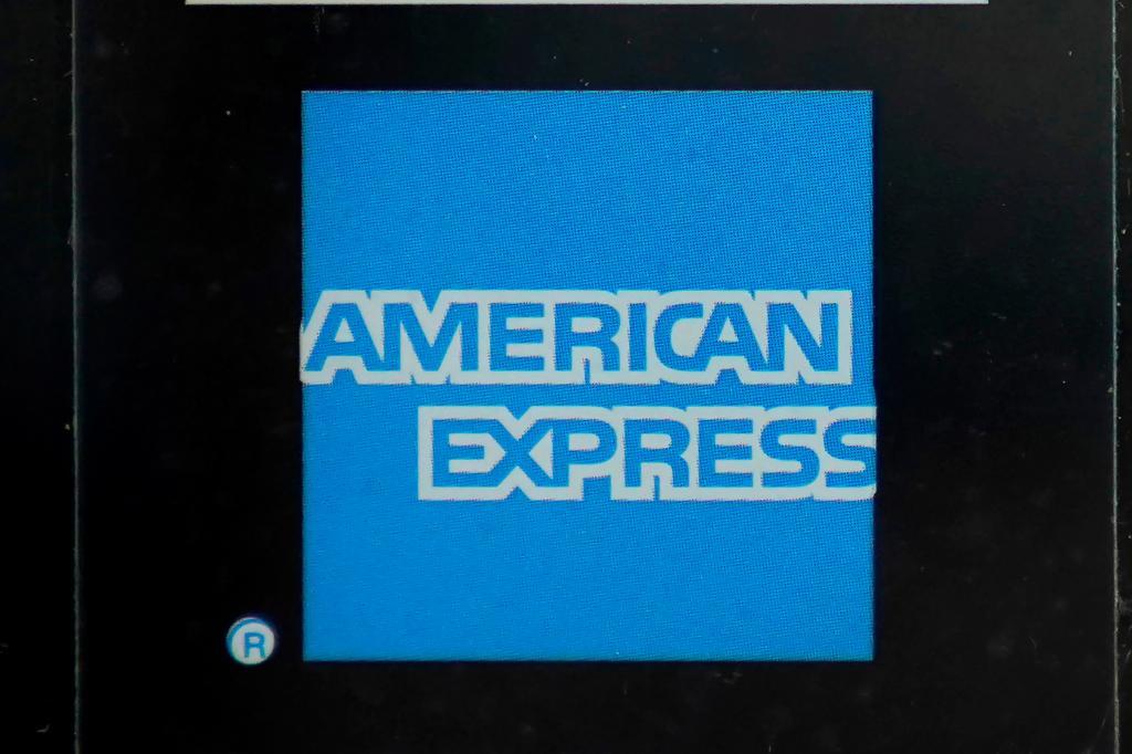 An American Express logo.