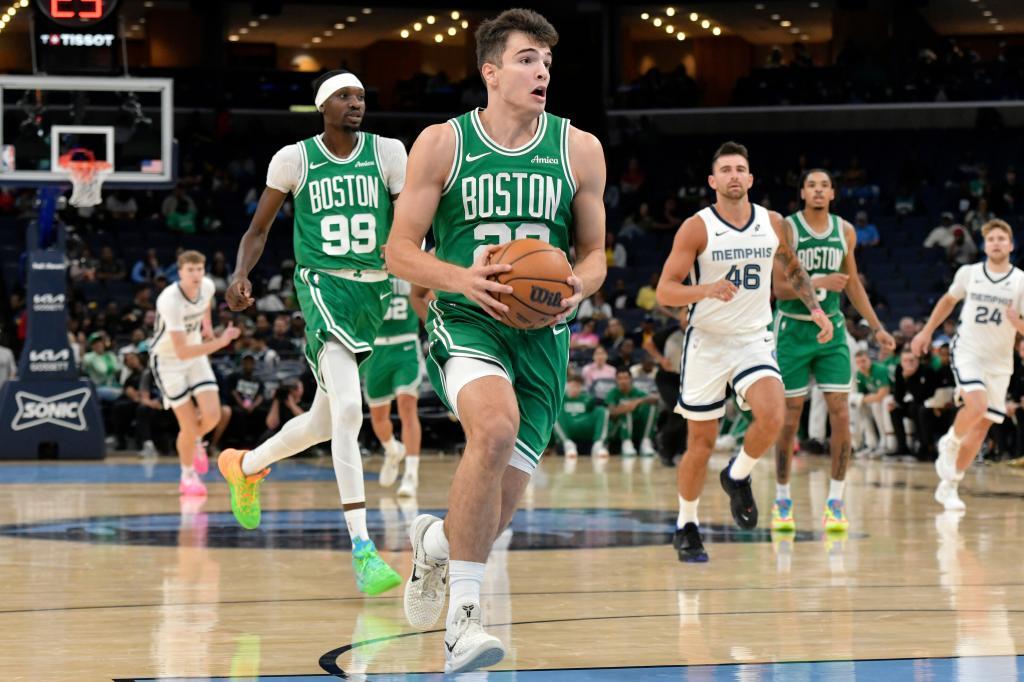 Boston Celtics guard Hugo Gonzalez.