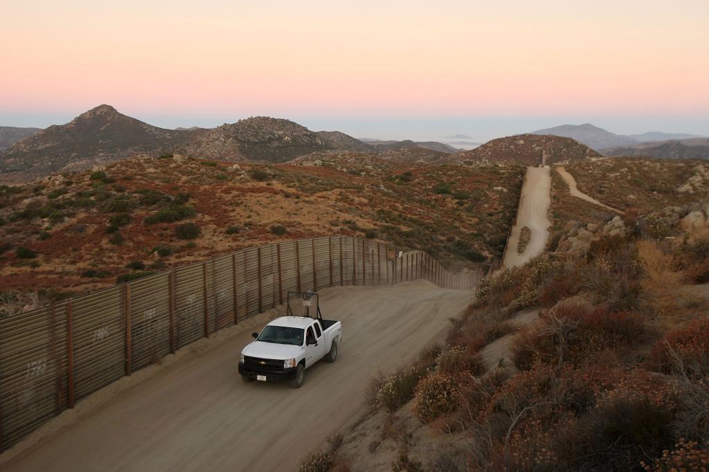 A U.S. Border Patrol agent.