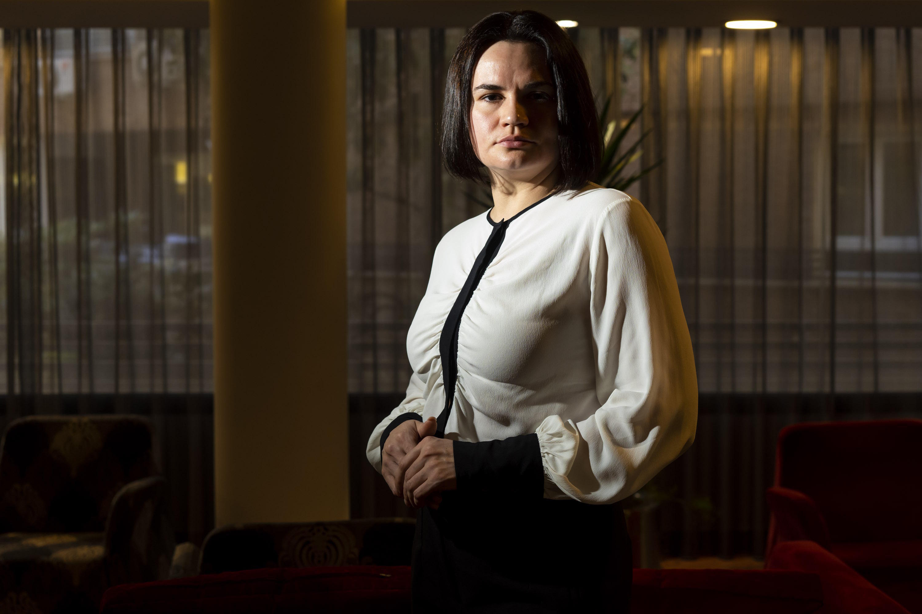 Svetlana Tikhanovskaya.