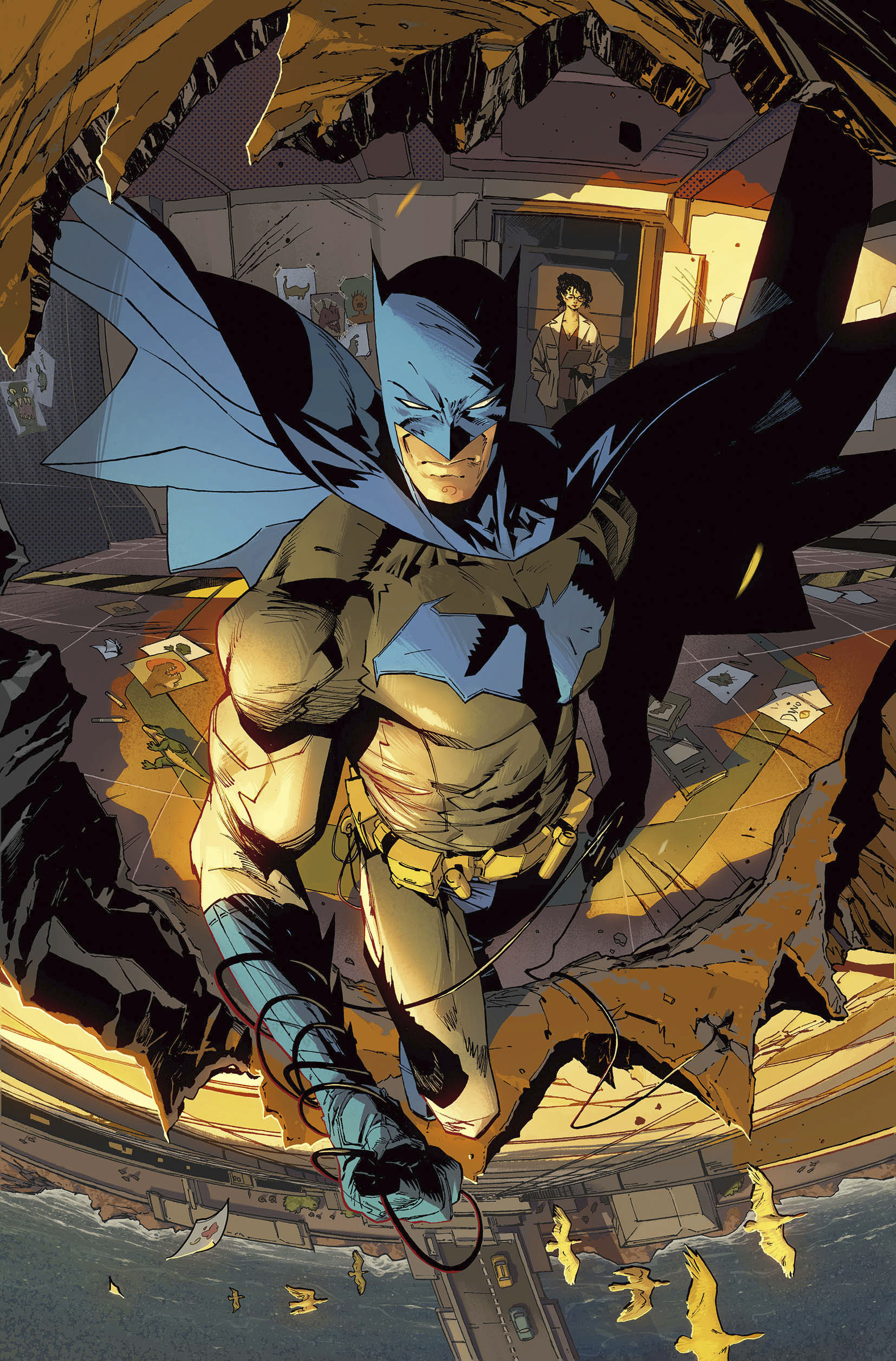 Batman comic strip.