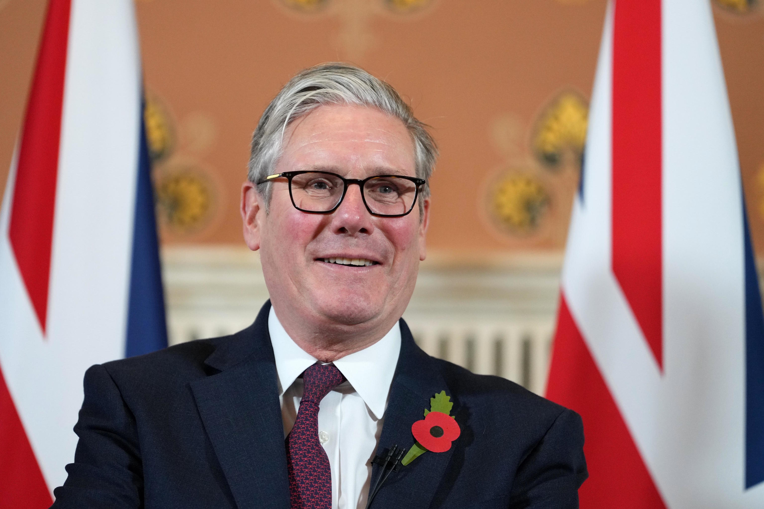 British Prime Minister, Keir Starmer.