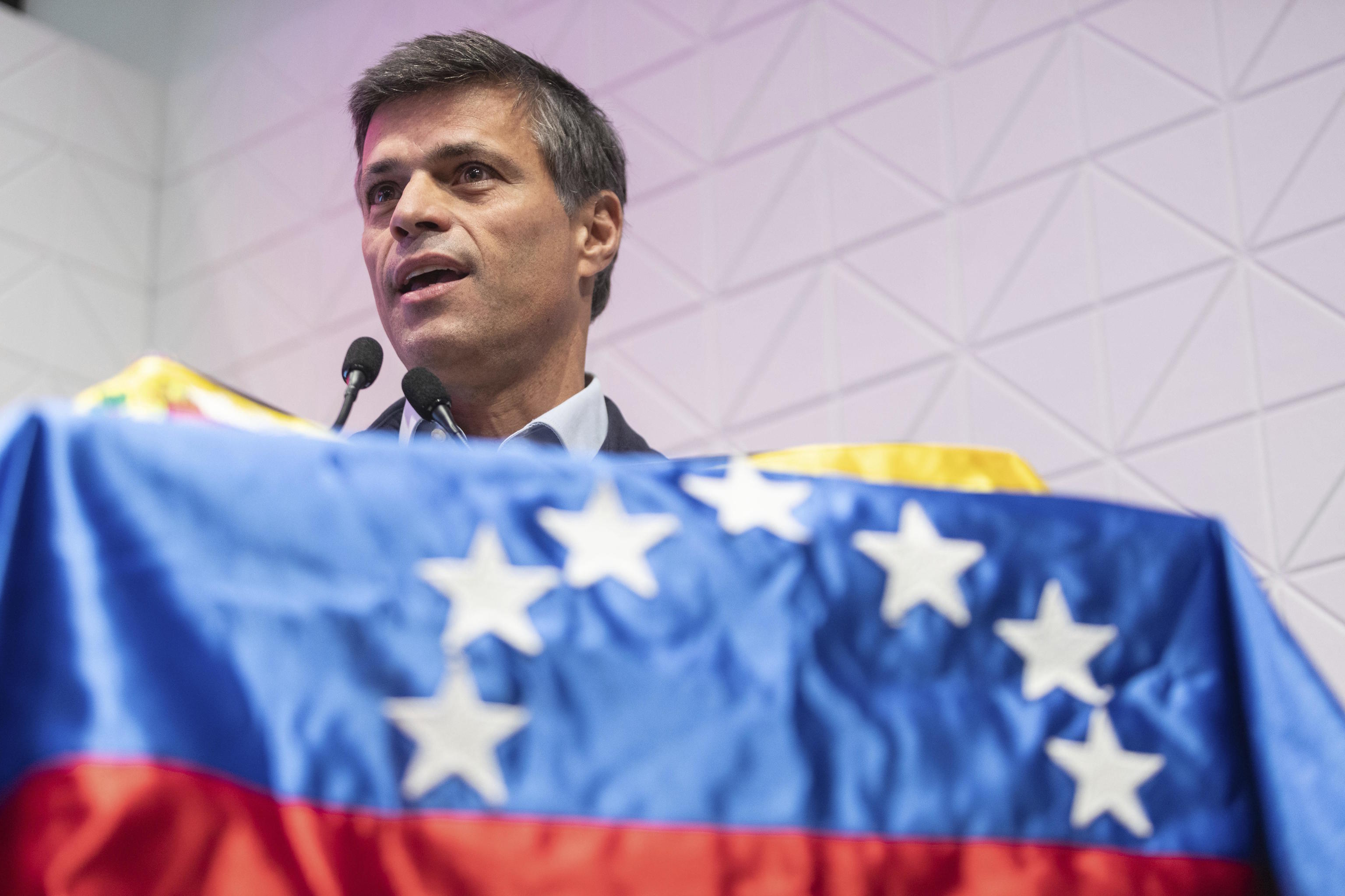 Venezuelan opposition leader Leopoldo López.