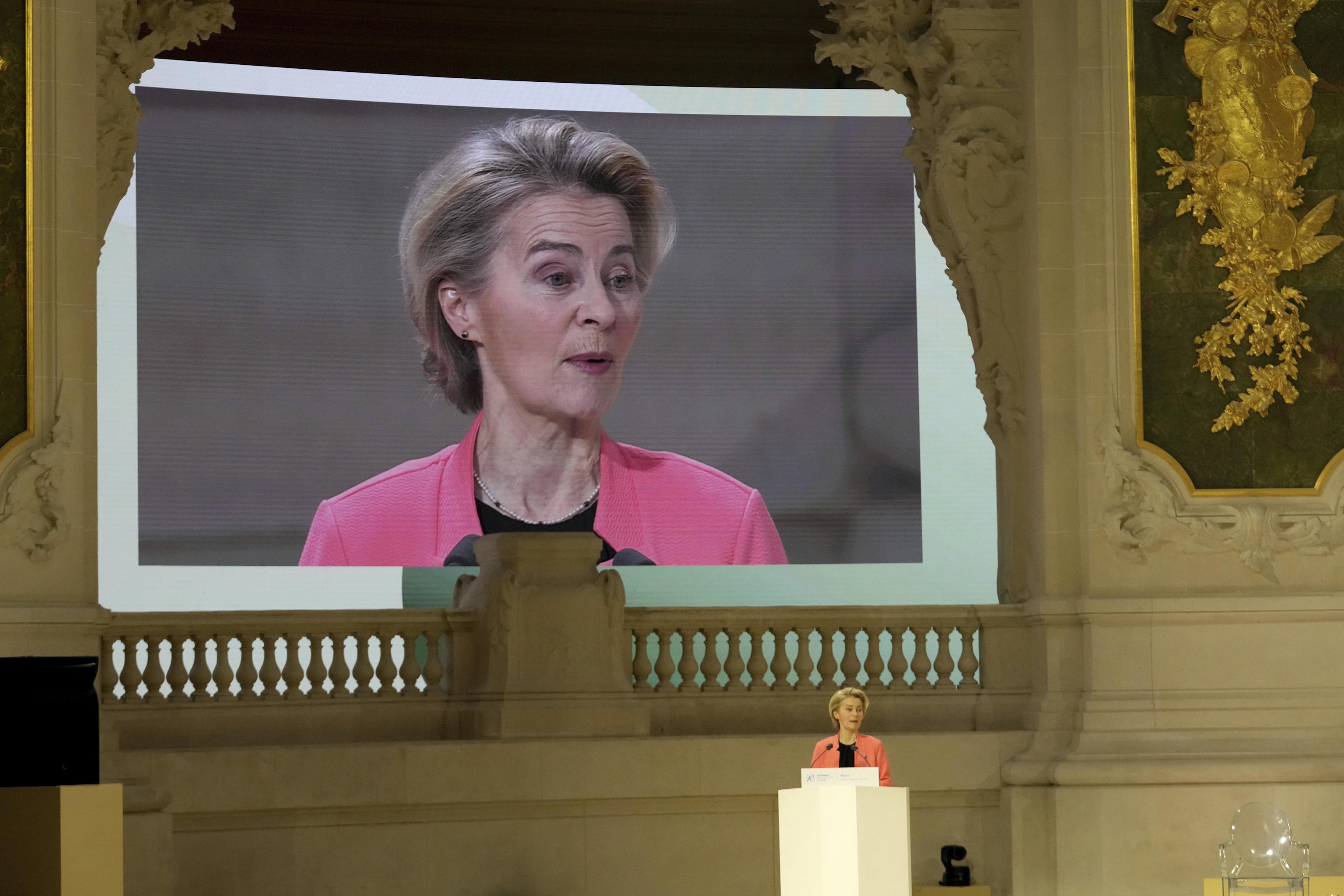 European Commission President Ursula von der Leyen.
