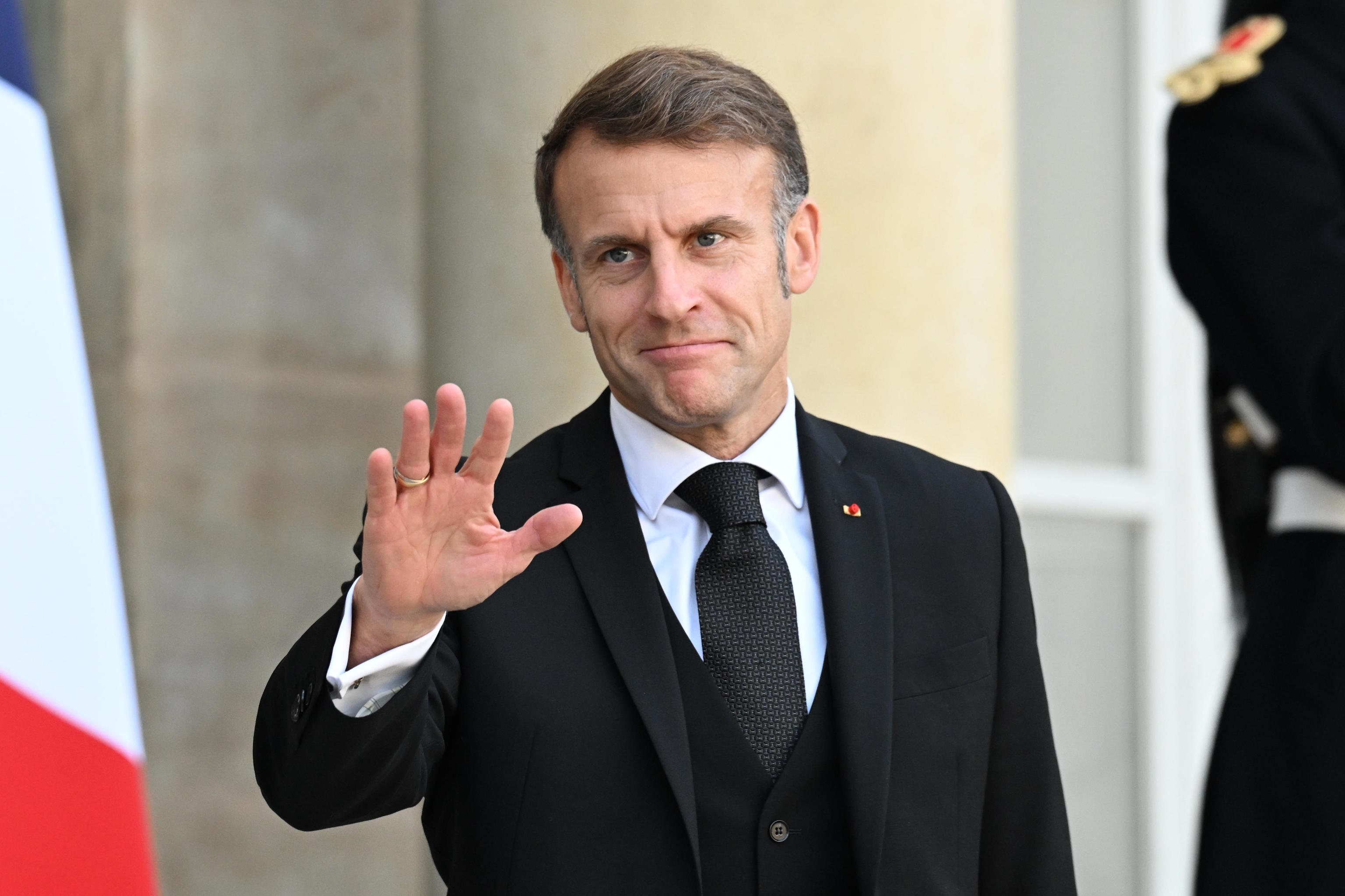 French President Emmanuel Macron.