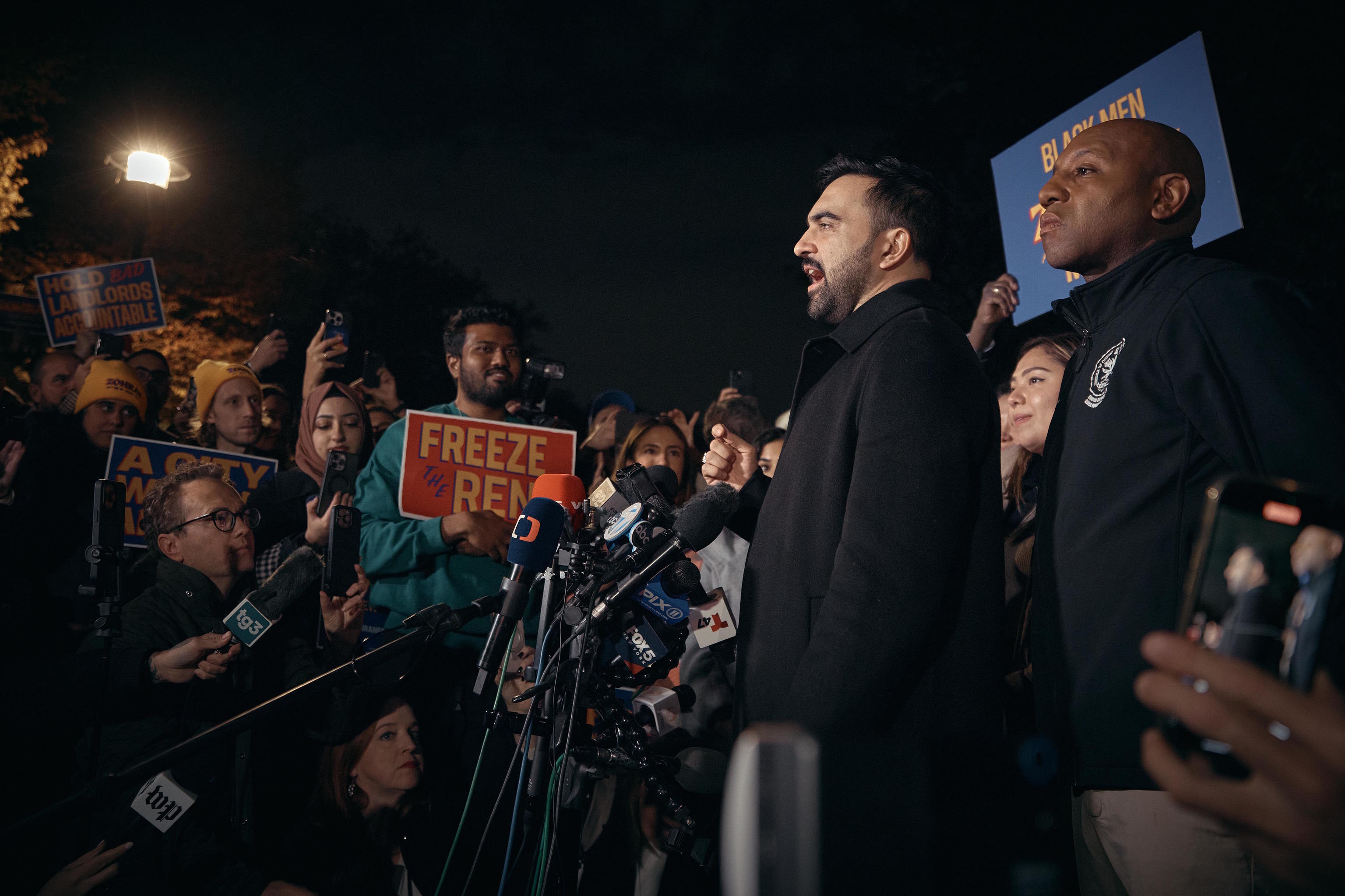 New York mayoral candidate Zohran Mamdani.