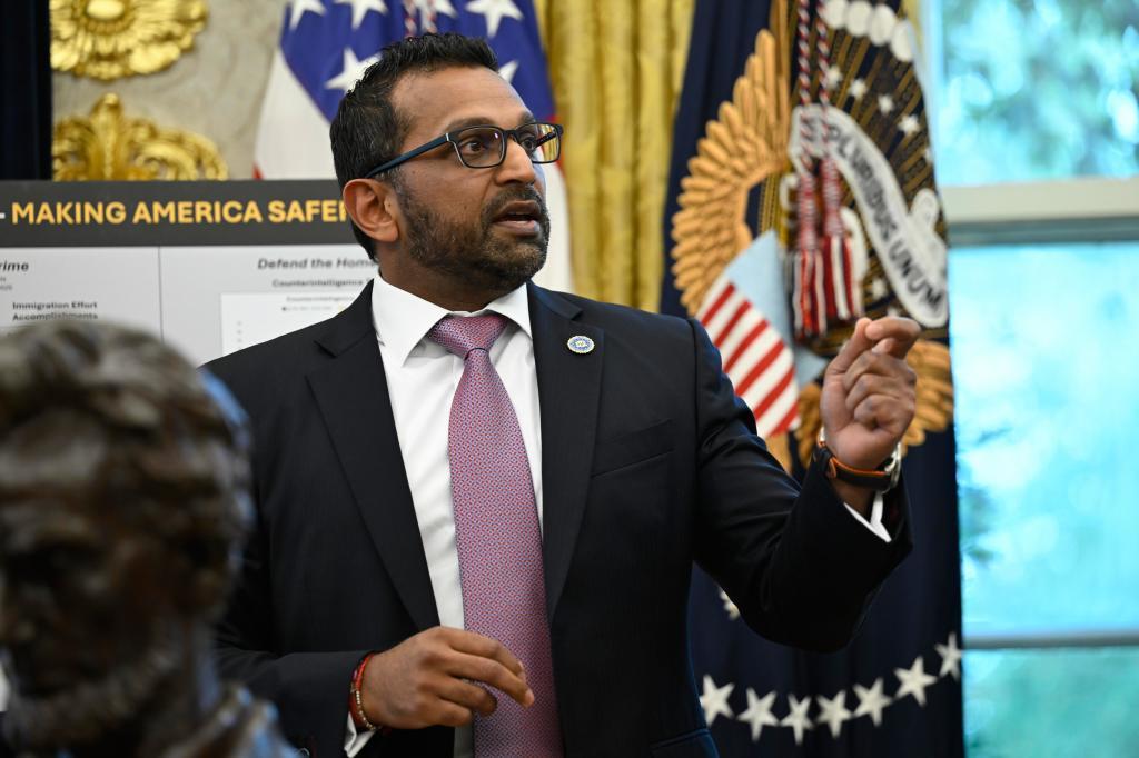 FBI Director Kash Patel.