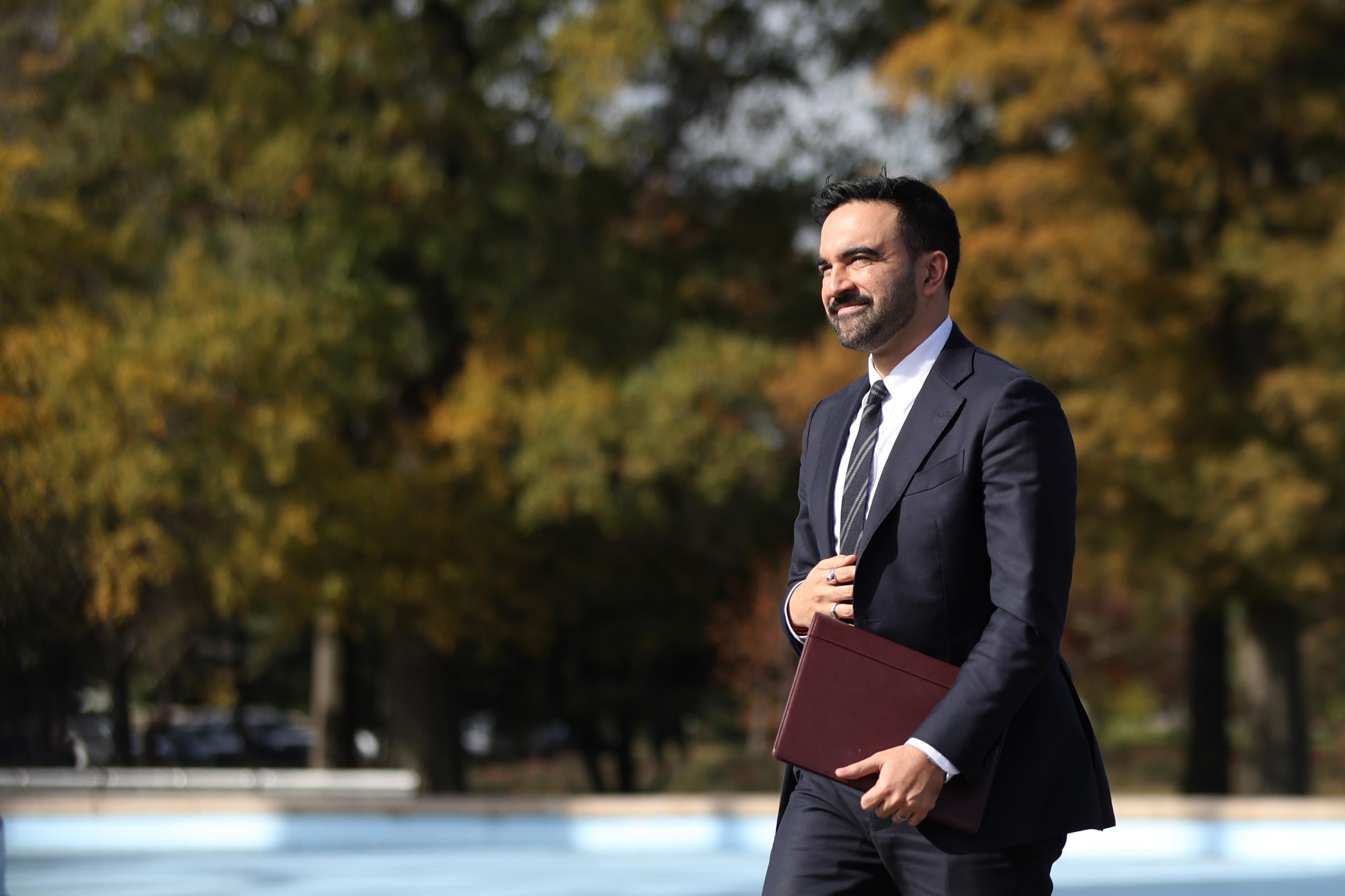 New York City mayor-elect Zohran Mamdani.