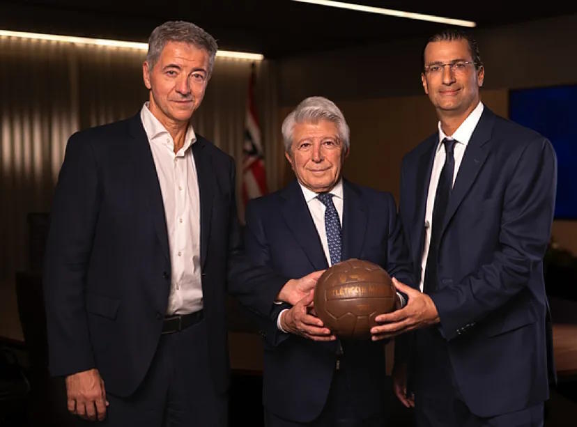 Miguel ngel Gil, Enrique Cerezo, and Robert Givone from Apollo.