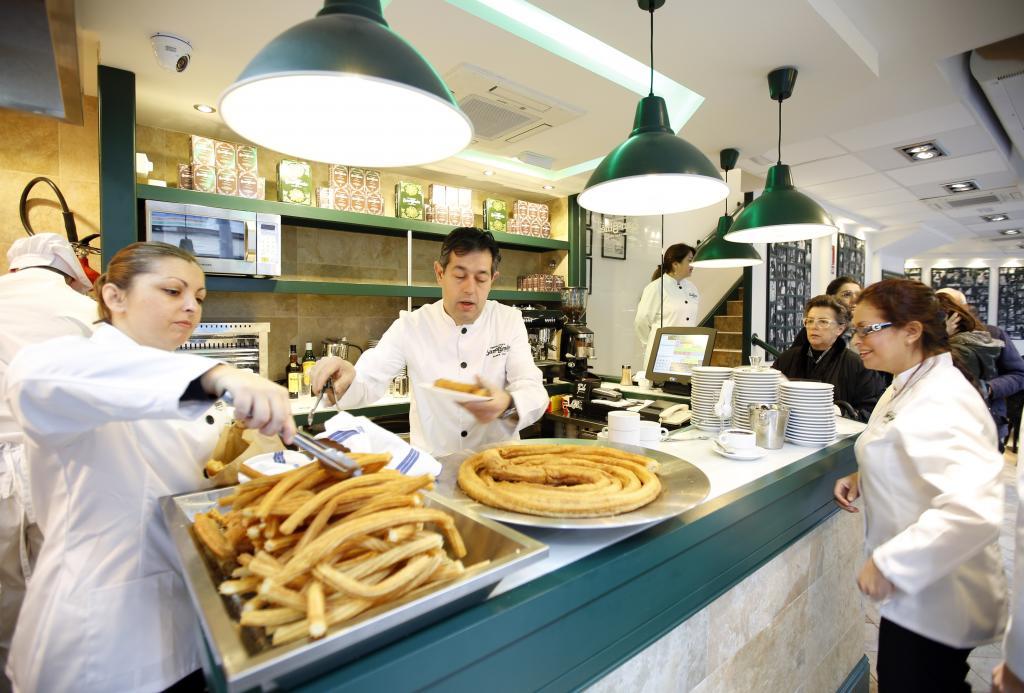 San Gines Churros restaurant.