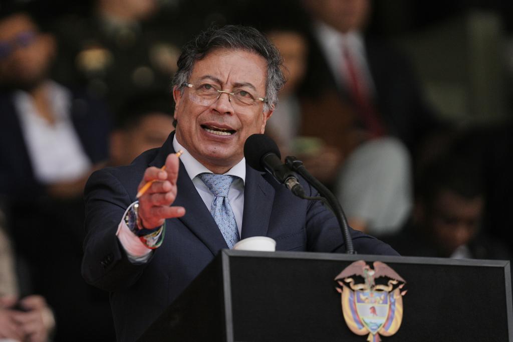 Colombian President Gustavo Petro.