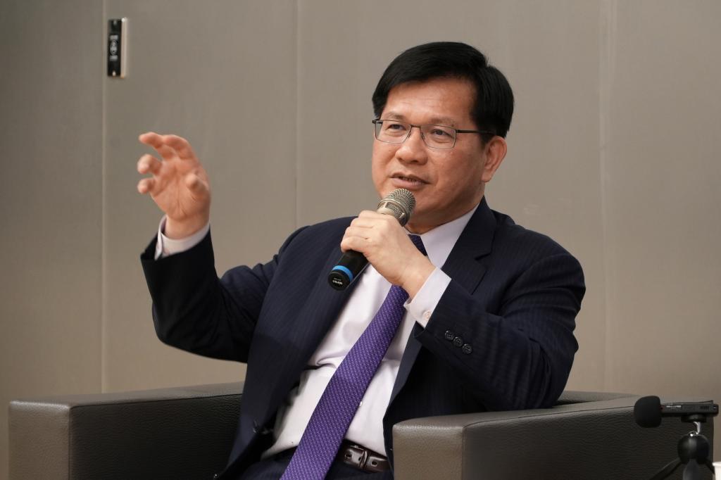 Taiwan's Foreign Minister Lin Chia-Lung.