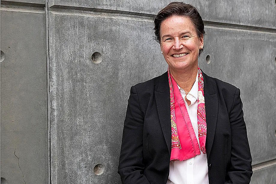 ESMA President Verena Ross, in a photo during the interview with EL MUNDO.