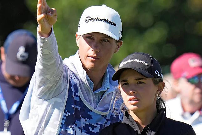 Allan Kournikova and Kai Trump, this Wednesday in Florida.