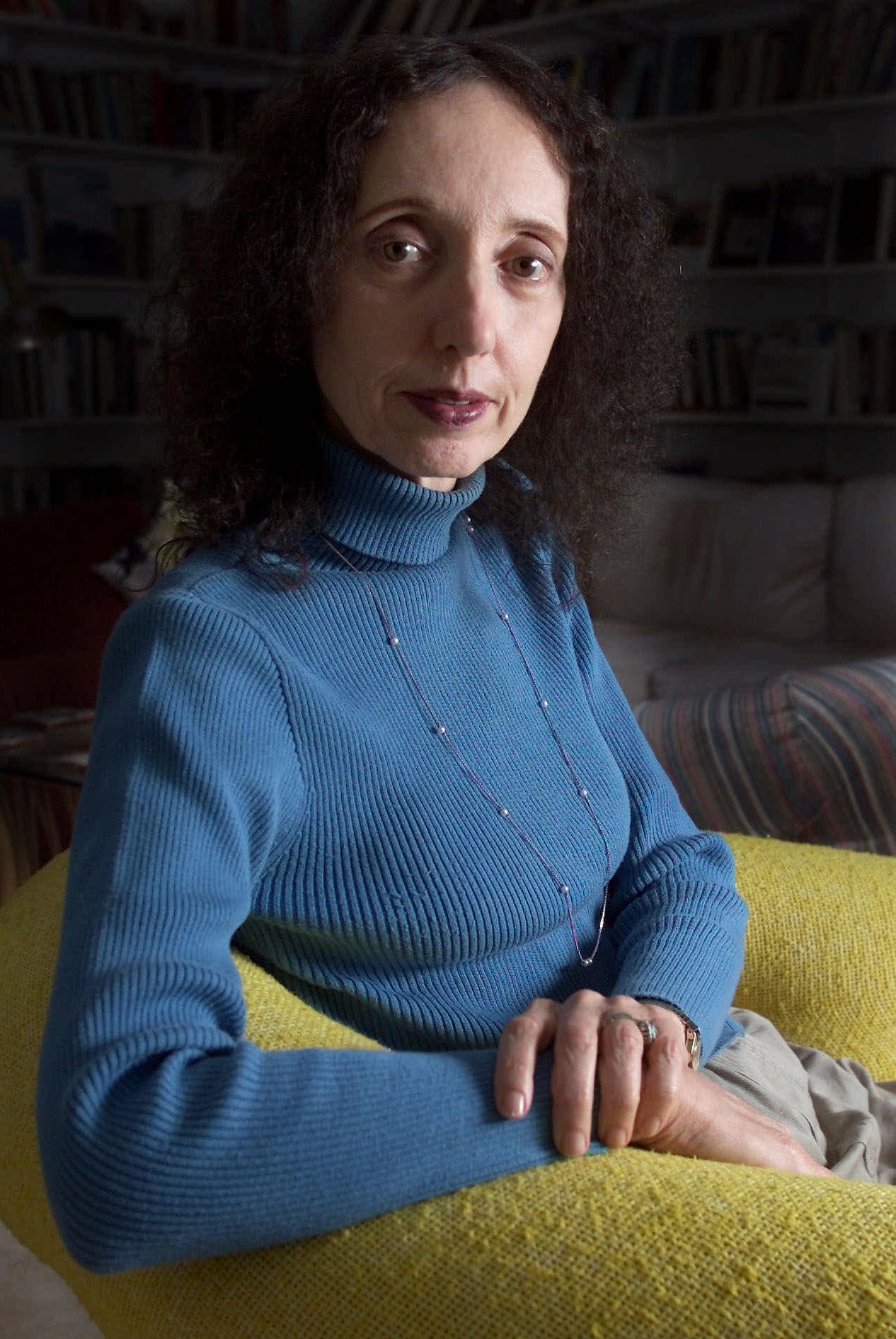 American writer Joyce Carol Oates.