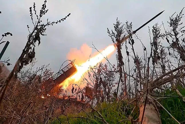 Launch of a Russian missile.