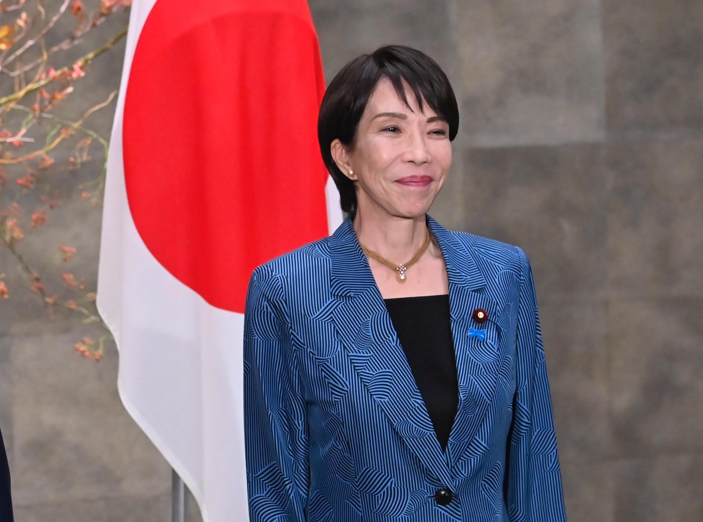 Japan's Prime Minister Sanae Takaichi.