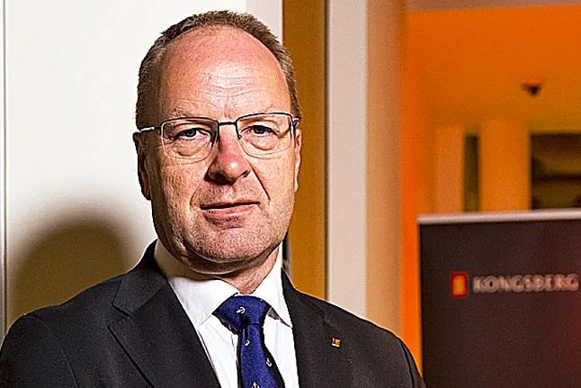 Kongsberg's executive vice president, Øyvind Kolset.