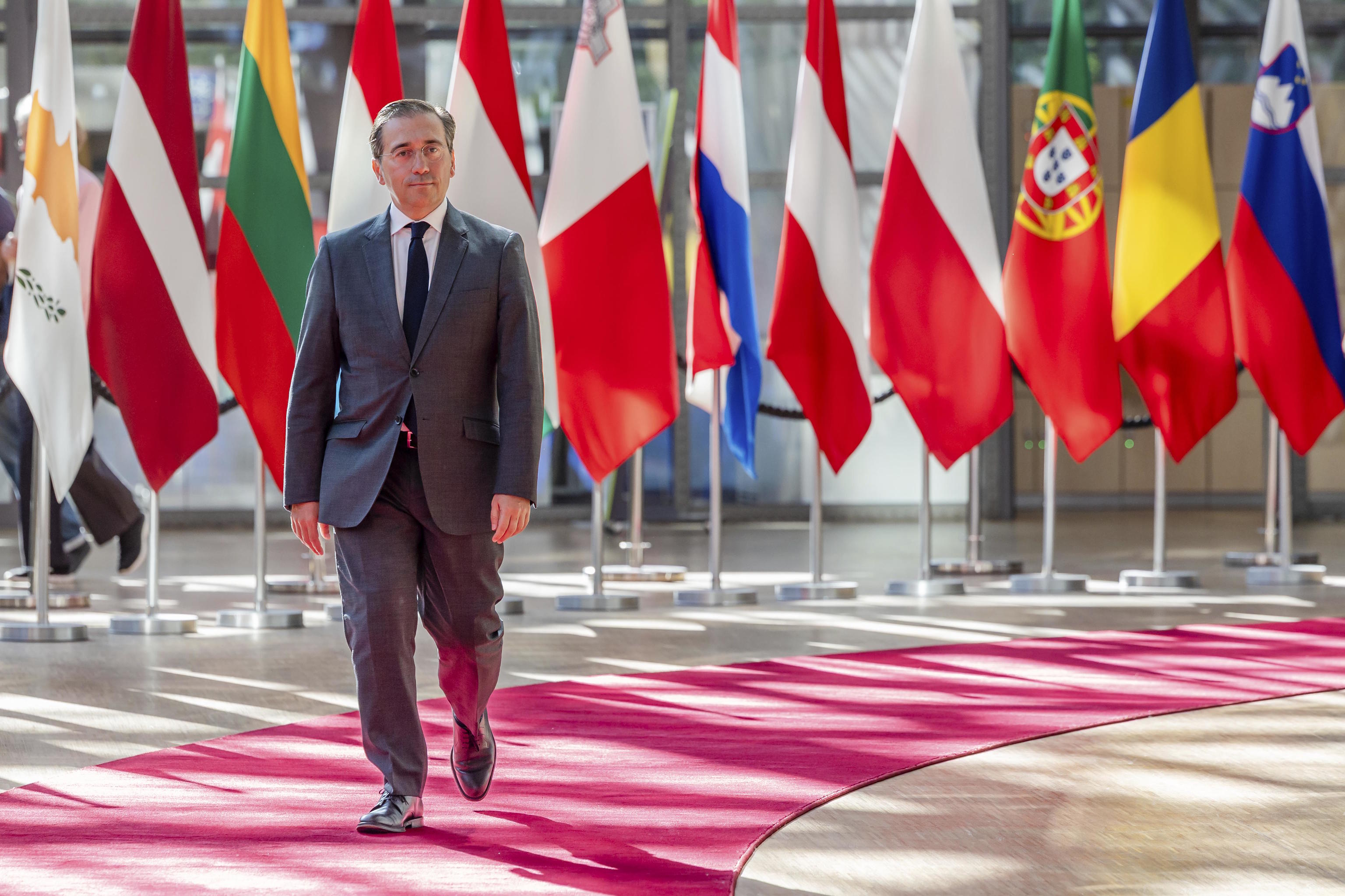 Spain's Foreign Minister Jose Manuel Albares.