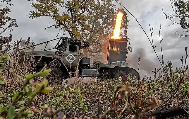 Launch of a Russian missile from a vehicle.
