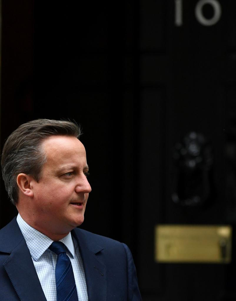 Former UK Prime Minister David Cameron.