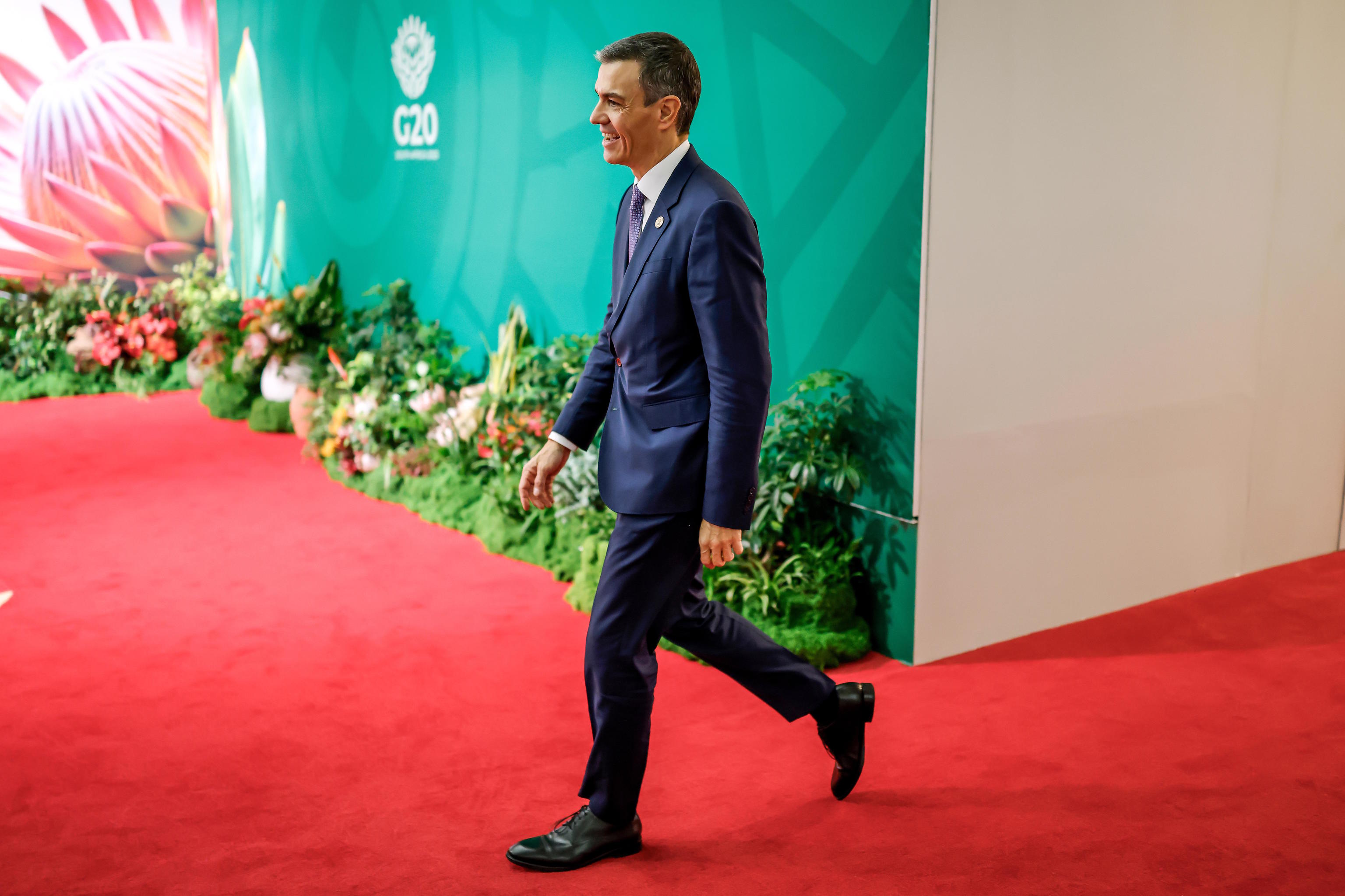 The President of the Government, Pedro Snchez, at the G-20.