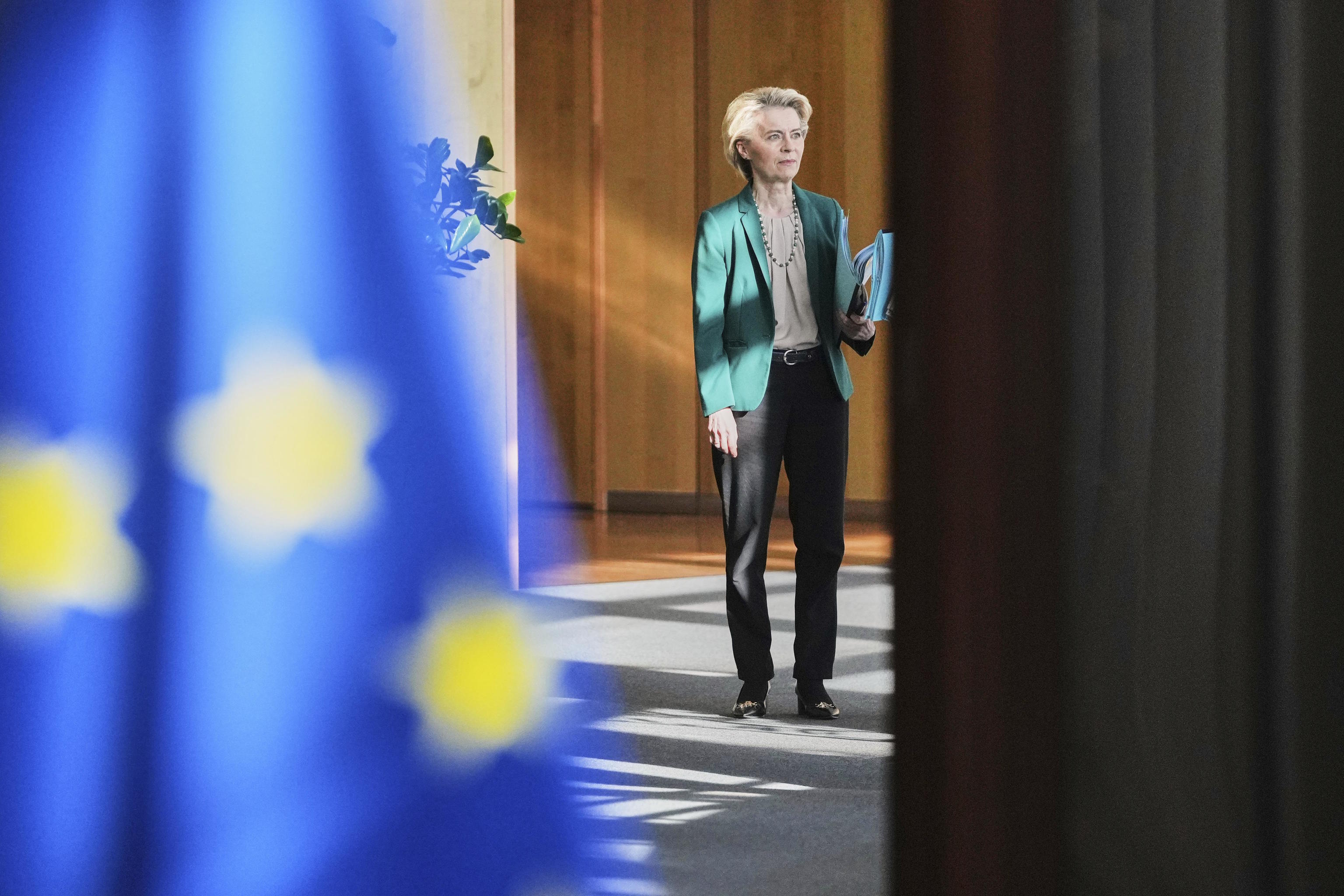European Commission President Ursula von der Leyen.