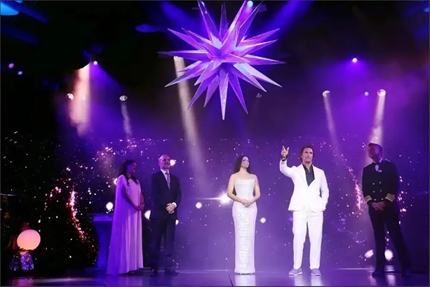 Camila Alves y Matthew McConaughey, padrinos del «Star Princess»