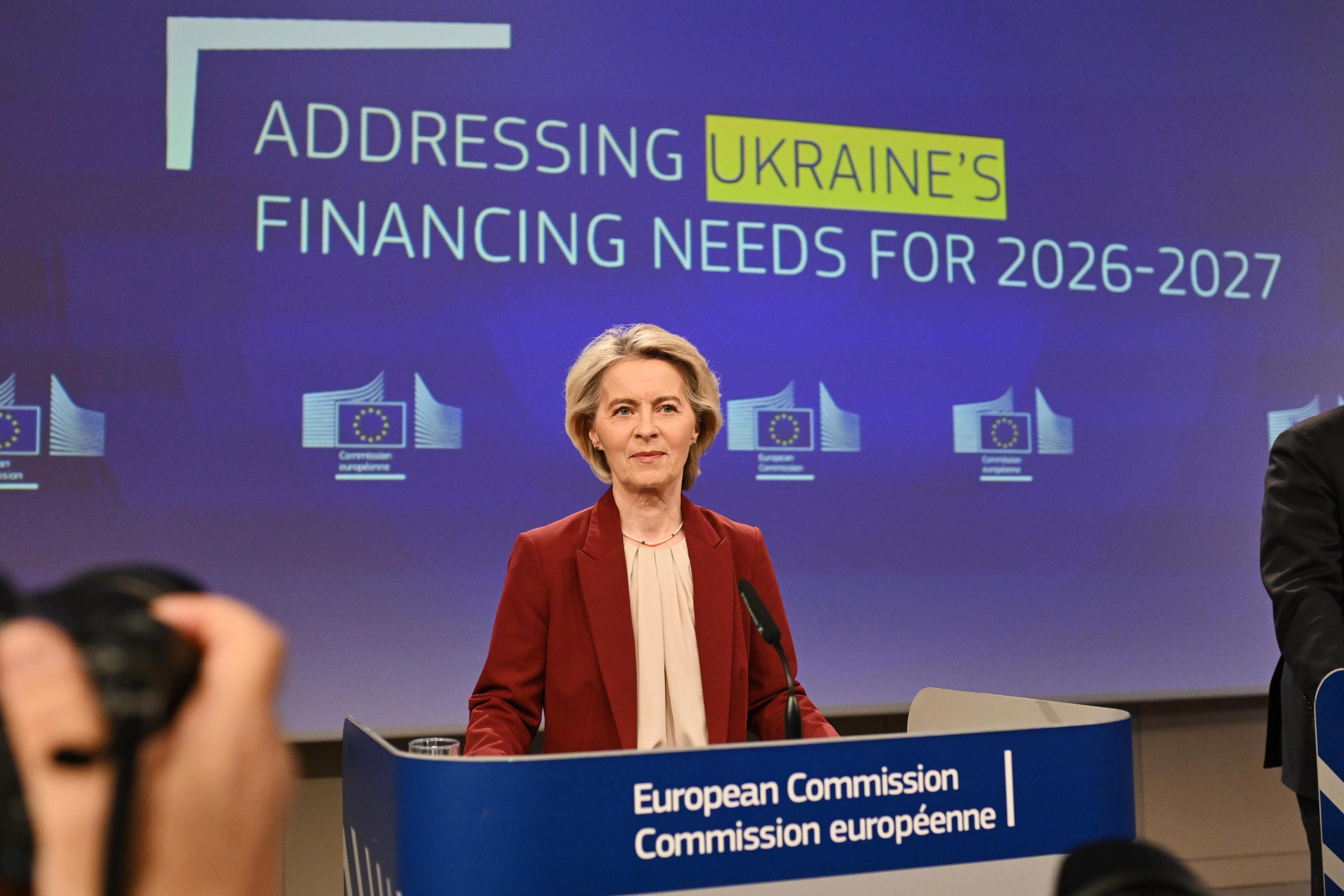 European Commission President Ursula von der Leyen.