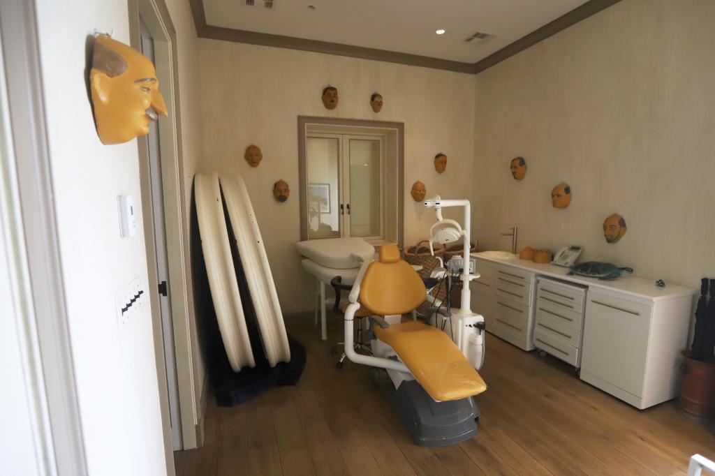 Dentist's office on Jeffrey Epstein's island in the U.S. Virgin Islands.