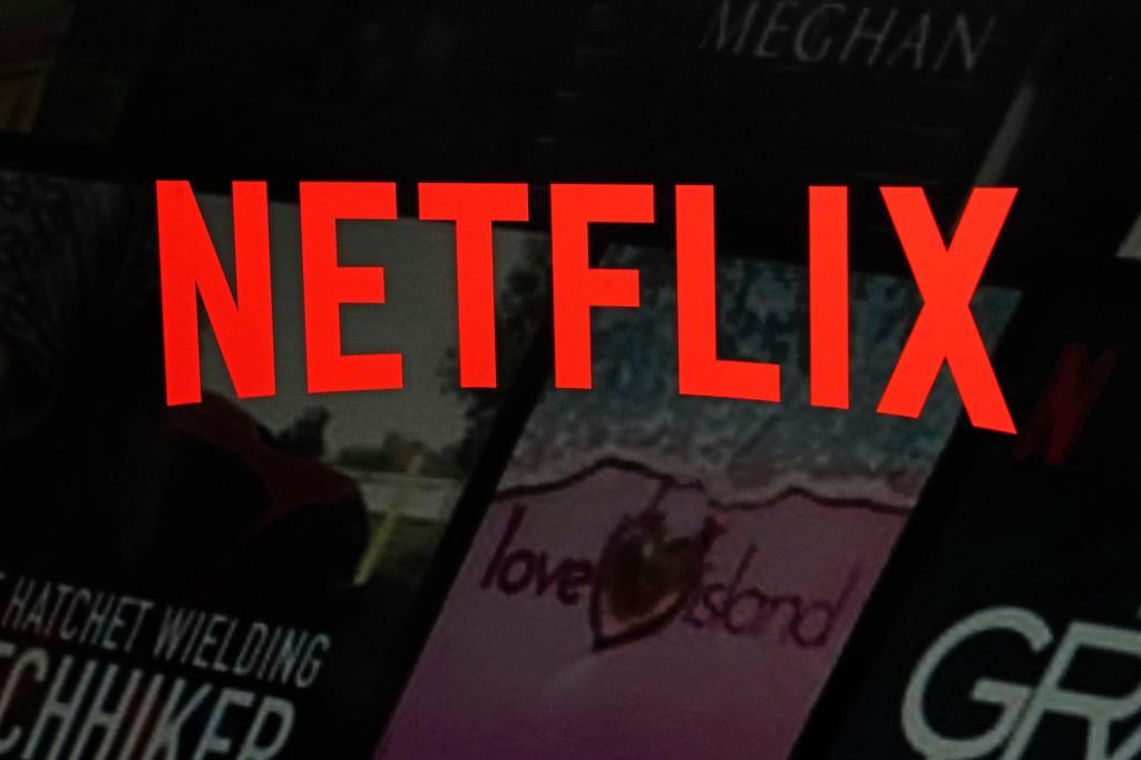 The Netflix logo.